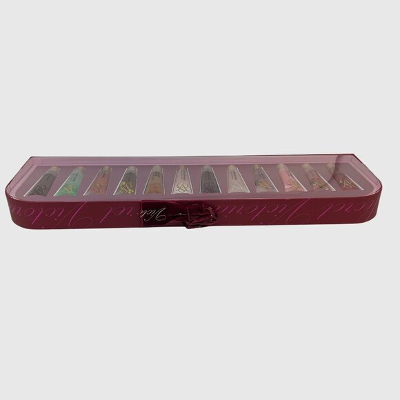 Victoria's Secret 12-Piece Lip Gloss Set Gift Box 2025 Various Shades & Flavors - Picture 5 of 6